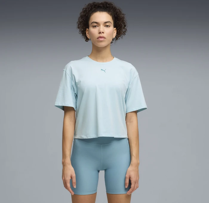 Puma Cloudspun Relaxed T-Shirt kurzarm fresh water (Damen)