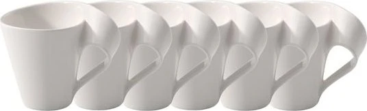 Villeroy & Boch NewWave Becher mit Henkel, 6 Stück