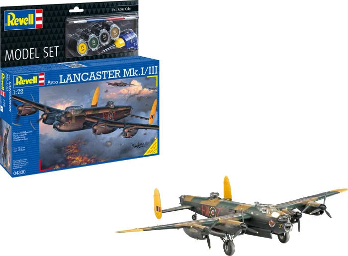 Revell Model Set Lancaster Mk.I-III