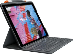 Logitech Slim Folio für iPad 7/iPad 8/iPad 9, schwarz, CH