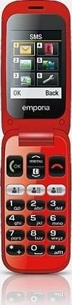 Emporia One (V200) schwarz/rot