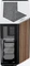 APNX V1 Black-and-White/Wood, Glasfenster Vorschaubild