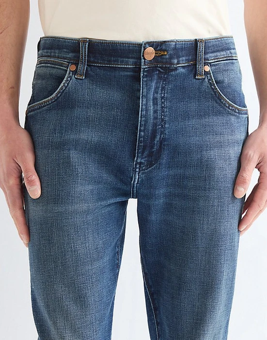 Wrangler Larston Medium Stretch Jeans lightning (Herren)
