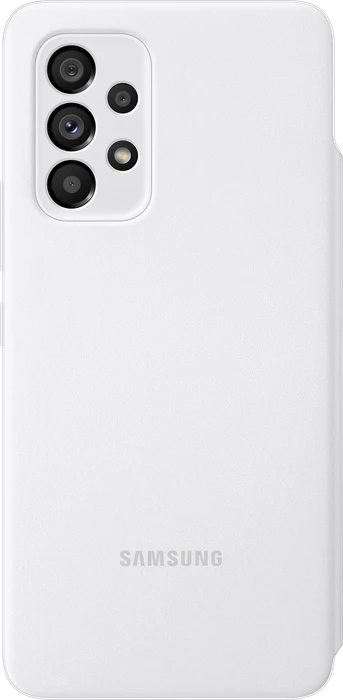 Samsung S-View Wallet Cover für Galaxy A53 5G weiß