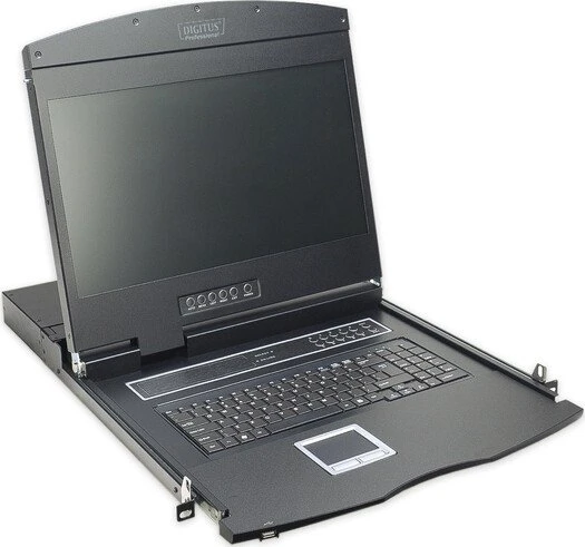 Digitus DS-72211-1, 19" LCD KVM Konsole, 1-fach, CH