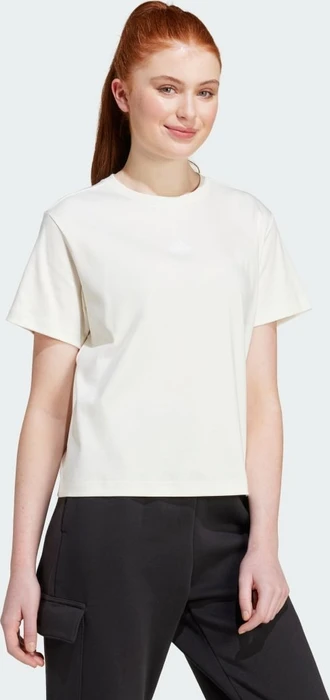 adidas Signature Graphic Print T-Shirt kurzarm off white (Damen)