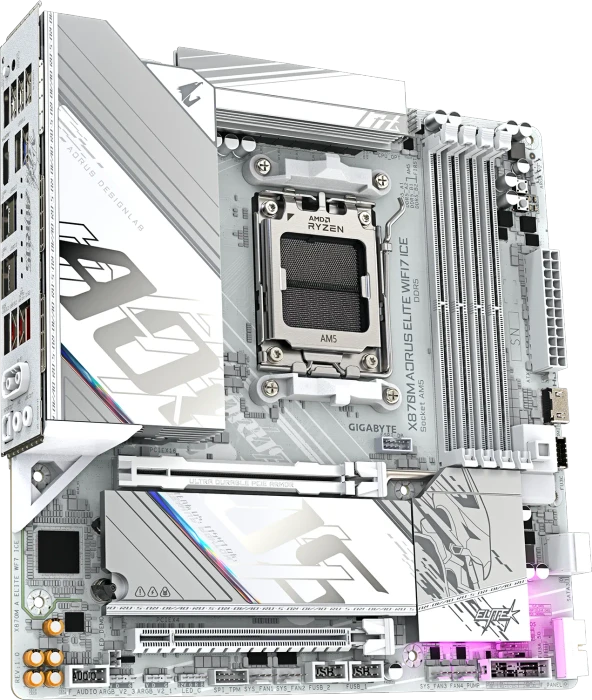 GIGABYTE X870M AORUS Elite WIFI7 ICE (AMD AM5)