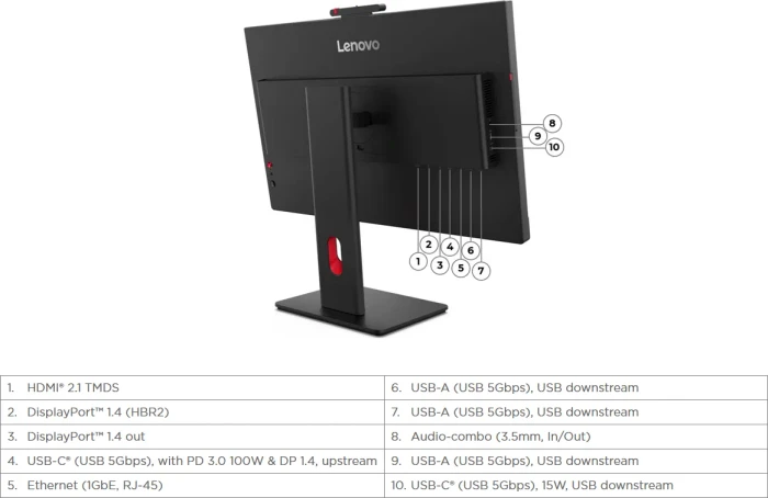 Lenovo ThinkVision T27QD-4v, 27"