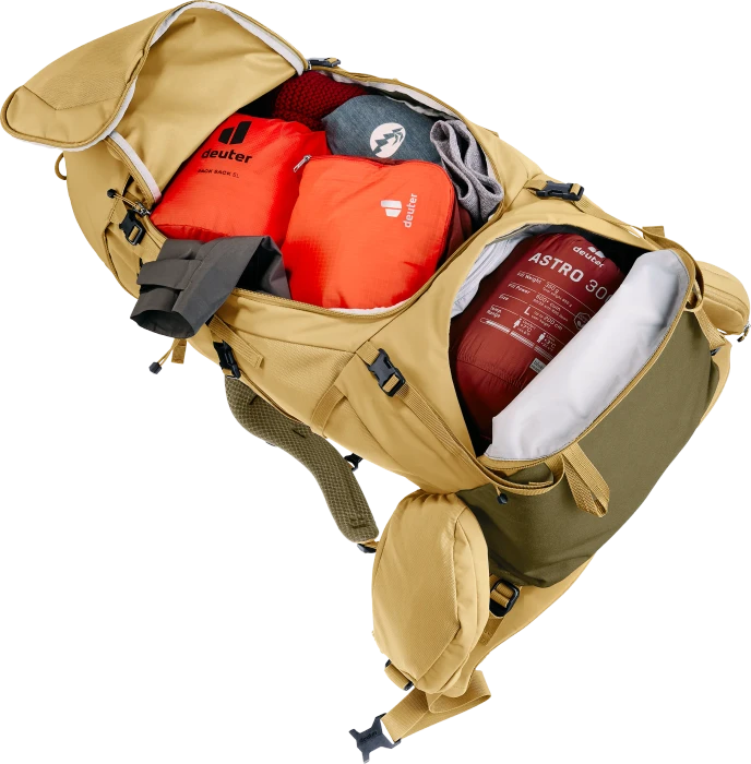 Deuter Aircontact Core 45+10 SL savanna/nori (Damen)