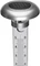 TFA Dostmann Solino Gartenthermometer mit Solarbeleuchtung, analog Vorschaubild