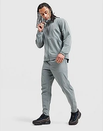 Nike Unlimited Dri-FIT Zip Cuff Trainingshose lang smoke grey/black (Herren)