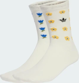 adidas Originals x Liberty London Crew Socken off white, 2 Paare (Damen)