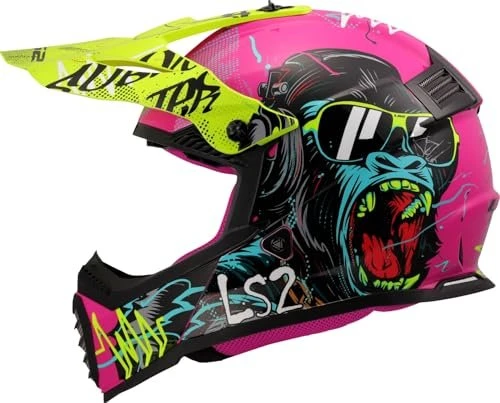 LS2 MX437J II Fast Evo II Mini Gorilla