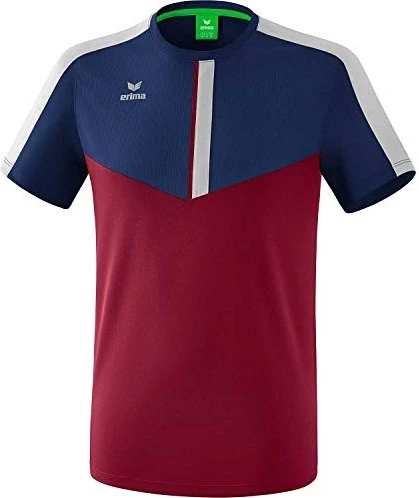 Erima Squad Funktionsshirt kurzarm new navy/bordeaux/silver grey (Herren)