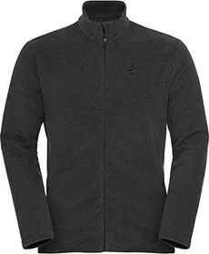 Odlo Roy Fleece Jacke shale grey/black stripes (Herren)