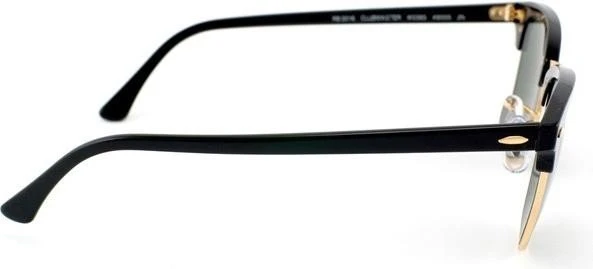 Ray-Ban RB3016 Clubmaster Classic 49mm schwarz-gold/grün
