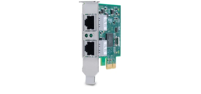 Allied Telesis 2911 Serie LAN-Adapter, 2x RJ-45, PCIe x1