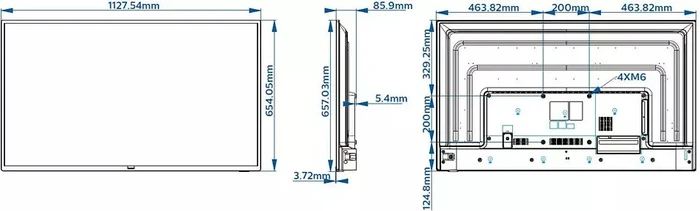 Philips B-Line 50BFL2114, 50"