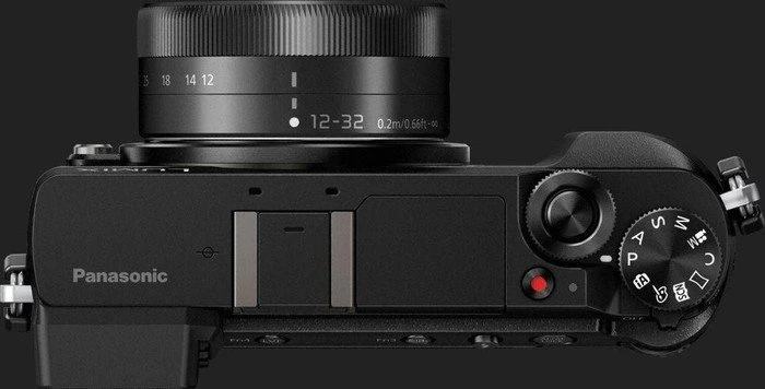 Panasonic Lumix DMC-GX80 schwarz mit Objektiv Lumix G Vario 14-42mm 3.5-5.6 II ASPH OIS