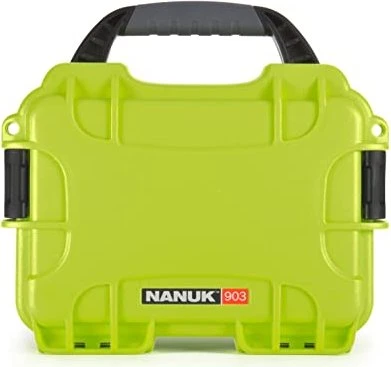 Nanuk 903 Schutzkoffer ohne Schaumstoff Limette