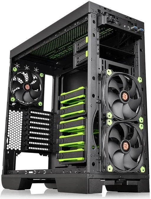 Thermaltake Core V51 Riing Edition, Acrylfenster