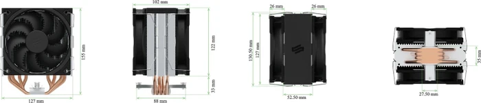 Endorfy SilentiumPC Fera 5 Dual Fan