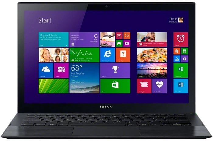 Sony Vaio Pro 13 SVP-1321S9E, schwarz, Core i5-4200U, 8GB RAM, 128GB SSD, DE