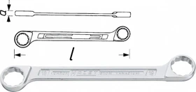 Hazet 610N-21X22 Doppelringschlüssel, 21/22x232.3mm