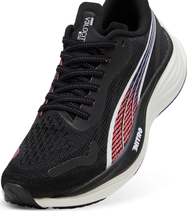 Puma Velocity Nitro 3 puma black/sunset glow/lapis lazuli (Damen)