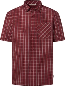 Vaude Albsteig III Hemd kurzarm carmine uni (Herren)