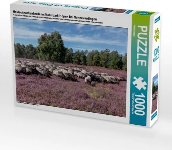 Calvendo Heidschnuckenherde im Naturpark Höpen bei Schneverdingen