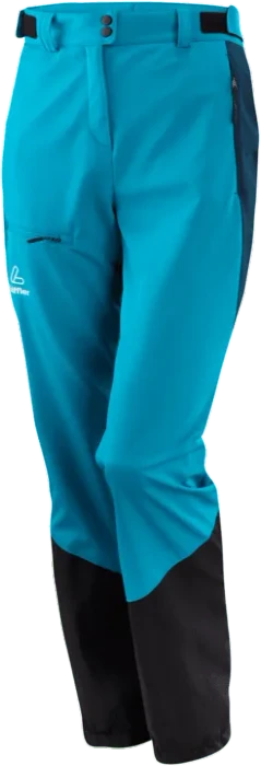 Löffler Touring WS Light Skihose lang topaz/deep water (Damen)
