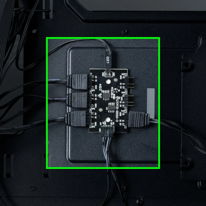 Zalman i3 Neo ARGB, schwarz, V2, Glasfenster