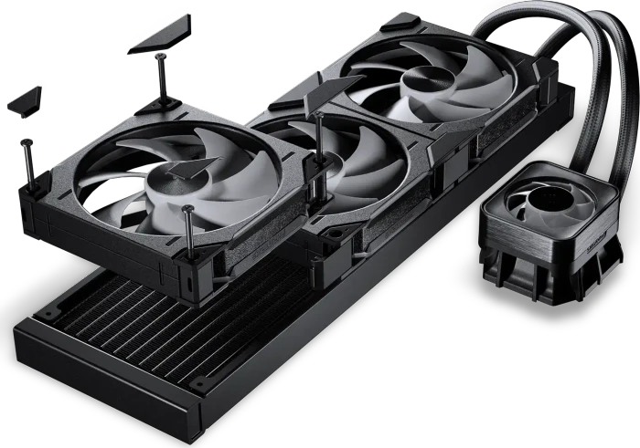 Phanteks Glacier One 420D30 X2 schwarz