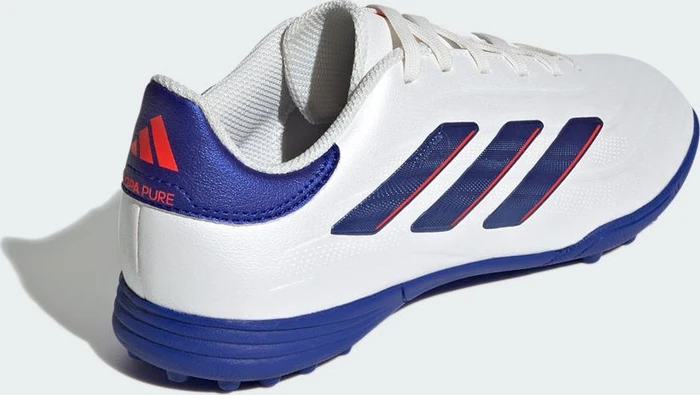 adidas Copa Pure 2 League TF cloud white/lucid blue/solar red (Junior)