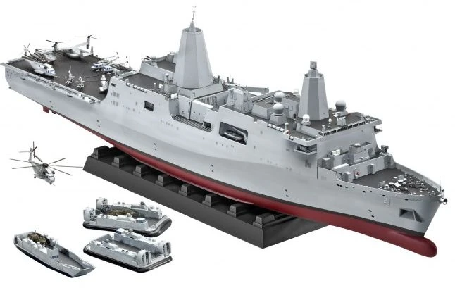 Revell Amphibious Transport Dock U.S.S. New York (LPD-21)