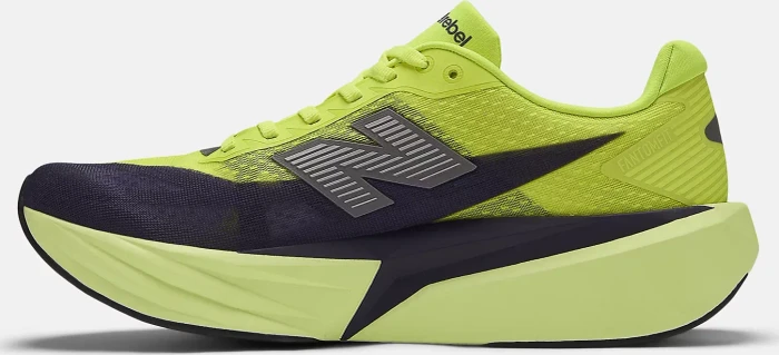 New Balance FuelCell Rebel v5 alkaline green/boysenberry/dark silver metallic (Herren)