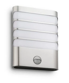 Philips myGarden Raccoon LED Sensor Wandleuchte edelstahl