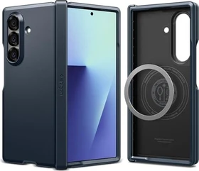 Spigen Tough Armor Pro (MagFit) für Samsung Galaxy Z Fold7 Metal Slate