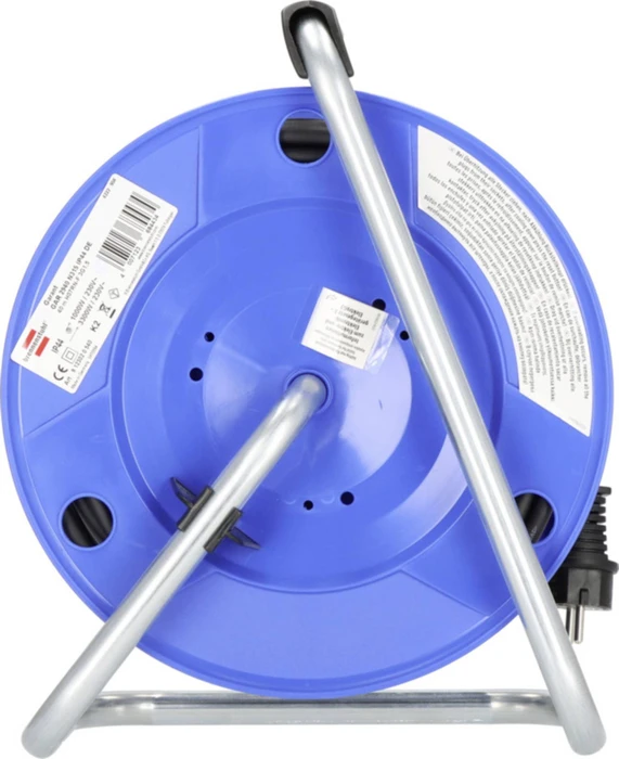 Brennenstuhl Garant IP44 Gewerbe-/Baustellen-Kabeltrommel, Schuko auf 3x Schuko, 40m, IP44, H07RN-F 3G1,5