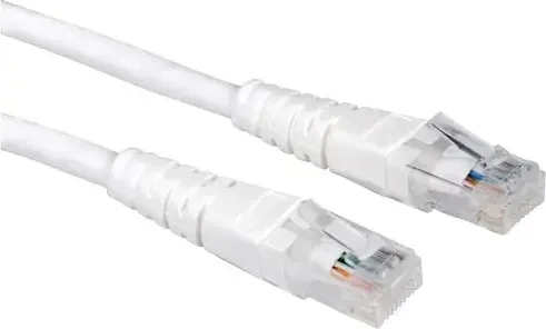 Value Patchkabel, Cat6, U/UTP, RJ-45/RJ-45, 2m, weiß