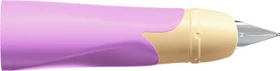STABILO EASYbirdy Griffstück mit Ersatzfeder mittel LH, softpink/apricot