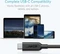 Anker USB-C Kabel, Powerline II, USB 3.1, 10Gb/s, USB-C 3.1 [Stecker] auf USB-C 3.1 [Stecker], schwarz, 0.9m Vorschaubild