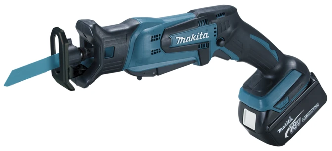 Makita DJR183RTE Akku-Säbelsäge inkl. Koffer + 2 Akkus 5.0Ah