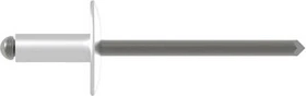 Gesipa Alu/Niro Großkopf Blindniete 5x12mm, 500 Stück