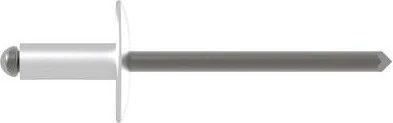 Gesipa Alu/Niro Großkopf Blindniete 5x12mm, 500 Stück
