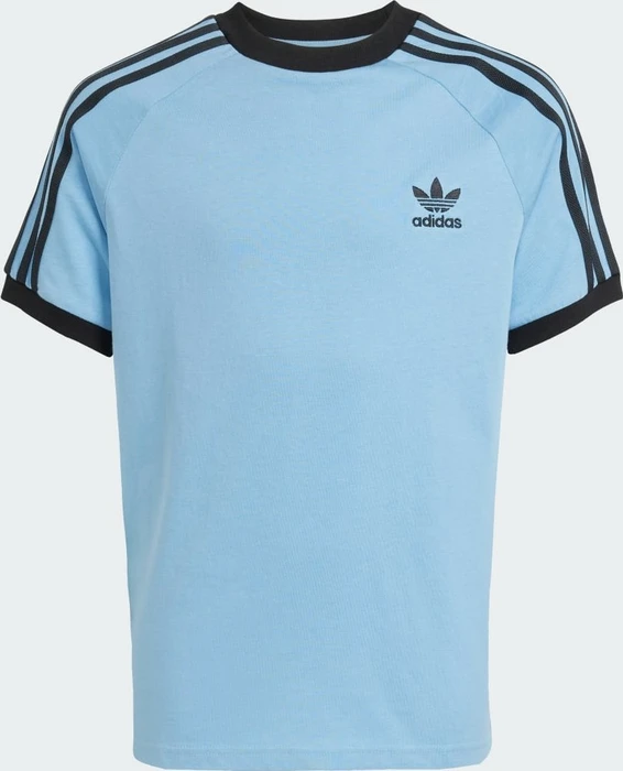 adidas 3-Streifen T-Shirt kurzarm ash blue (Junior)