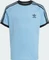 adidas 3-Streifen T-Shirt kurzarm ash blue (Junior) Vorschaubild