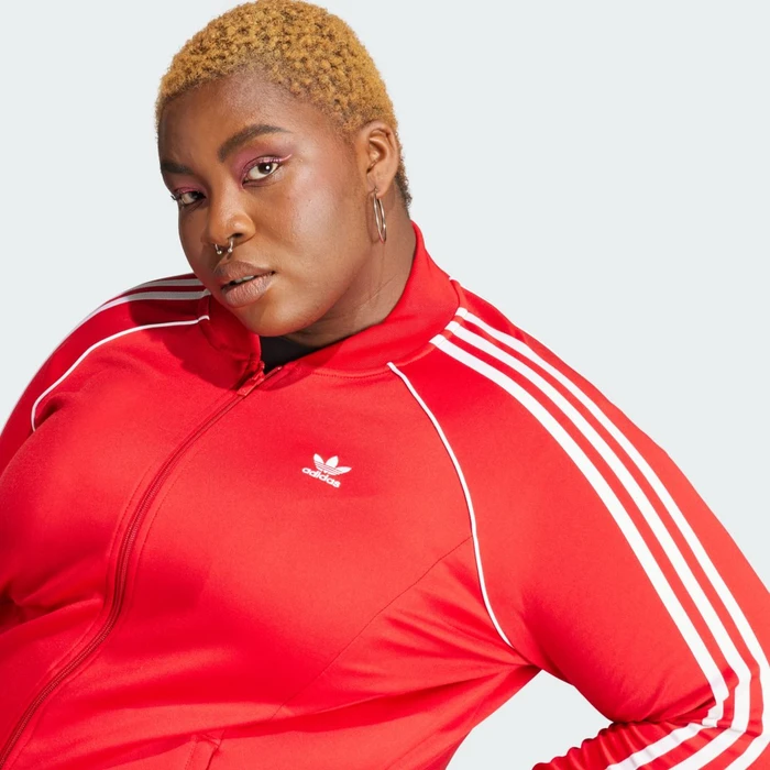adidas Adicolor Classics SST Originals Trainingsjacke better scarlet (Damen)