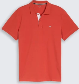 Tom Tailor Piqué Poloshirt kurzarm chili orange (Herren)